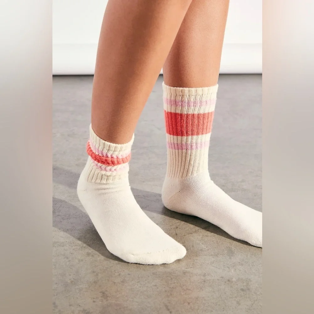New🌟Free People-Retro Stripe Tube Socks